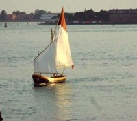 Traditional fisherman's boat from Venice Traditional fisherman's boat from Venice